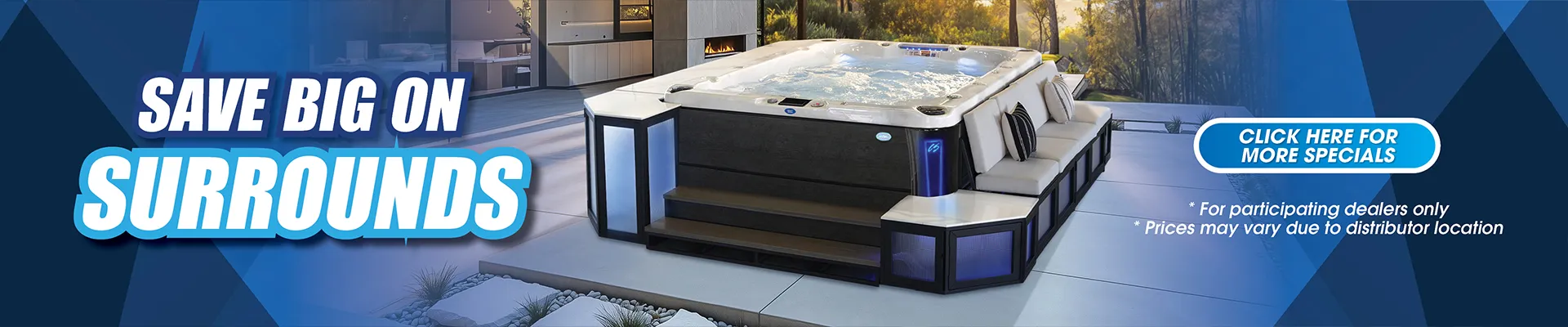 Calspas hot tub being used in a family setting - Merrimack
