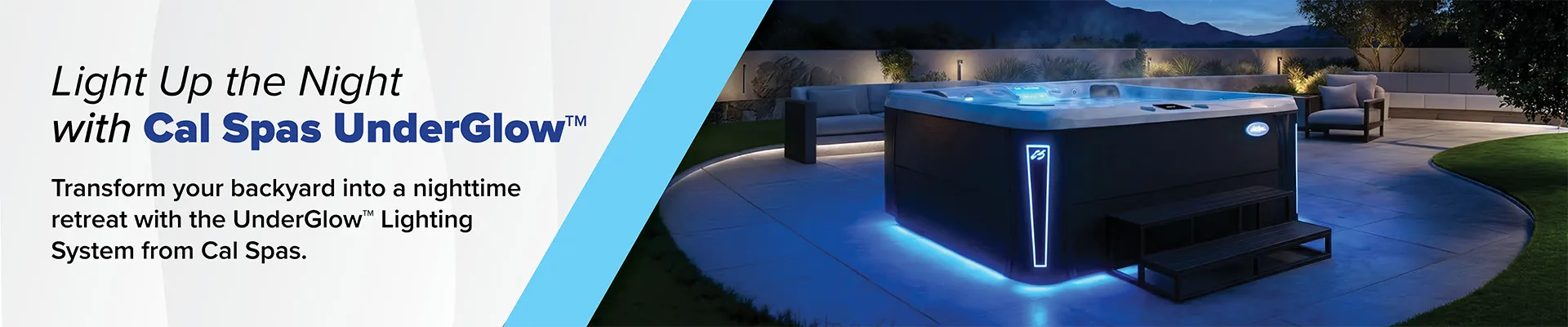 Calspas hot tub being used in a family setting - Merrimack